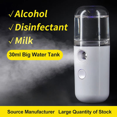 Mini Nano Face Steamer Beauty Skin Care Nebulizer