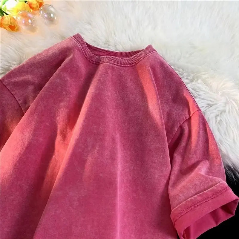 Vintage Heavyweight T-Shirt Men & Women Streetwear