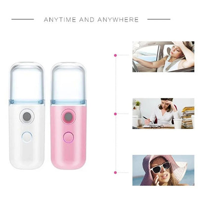 Mini Nano Face Steamer Beauty Skin Care Nebulizer