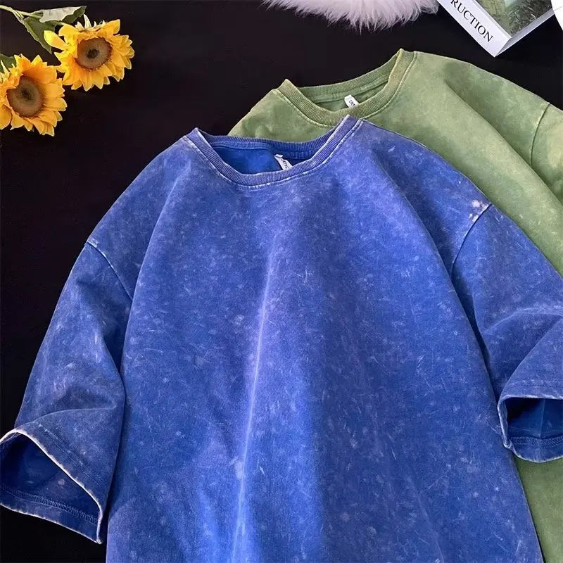 Vintage Heavyweight T-Shirt Men & Women Streetwear