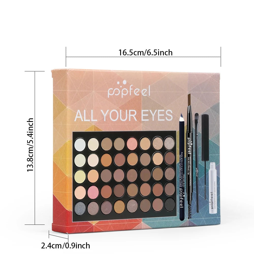 Eye Makeup Kit for Women – Palette & Tools