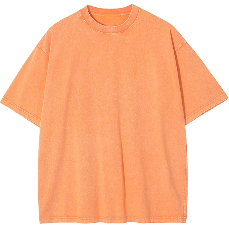 Vintage Heavyweight T-Shirt Men & Women Streetwear