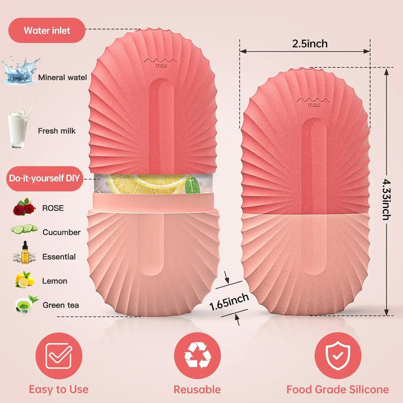 Facial Ice Roller Lifting, Contouring & Beauty Care